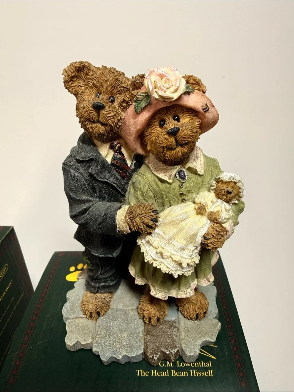 The Boyd’s  Bears Figures Lot 4 Includes Boxes - James Rachel Mark Bailey